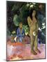 Parau Na Te Varua Ino-Paul Gauguin-Mounted Giclee Print