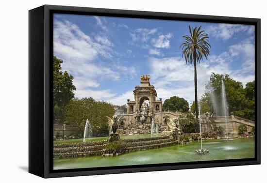 Parc De La Ciutadella, Barcelona, Catalonia, Spain-Mark Mawson-Framed Stretched Canvas