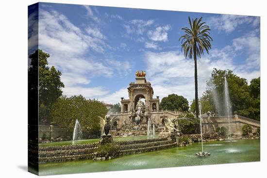 Parc De La Ciutadella, Barcelona, Catalonia, Spain-Mark Mawson-Stretched Canvas