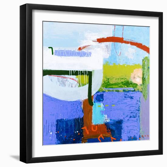 Parc emotion-Hyunah Kim-Framed Art Print