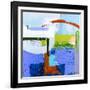 Parc emotion-Hyunah Kim-Framed Art Print