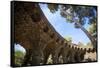 Parc Guell, UNESCO World Heritage Site, Barcelona, Catalonia, Spain, Europe-Charlie Harding-Framed Stretched Canvas