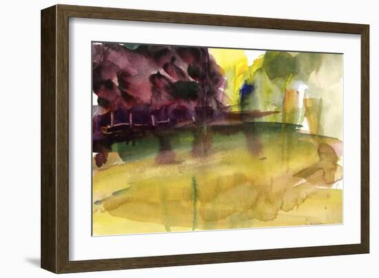 Parc in Normandy, 1992-Claudia Hutchins-Puechavy-Framed Giclee Print