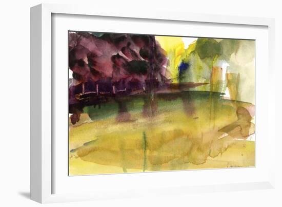 Parc in Normandy, 1992-Claudia Hutchins-Puechavy-Framed Giclee Print