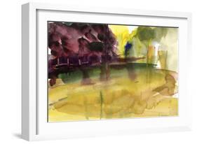 Parc in Normandy, 1992-Claudia Hutchins-Puechavy-Framed Giclee Print