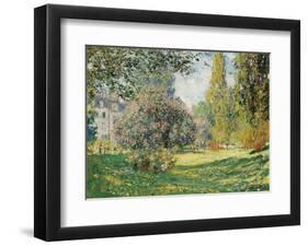 Parc Monceau, 1876-Claude Monet-Framed Giclee Print