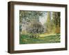 Parc Monceau, 1876-Claude Monet-Framed Giclee Print