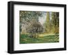 Parc Monceau, 1876-Claude Monet-Framed Art Print