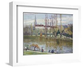 Parc Montsouris, Paris, 1889-John Henry Twachtman-Framed Giclee Print