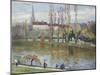 Parc Montsouris, Paris, 1889-John Henry Twachtman-Mounted Giclee Print