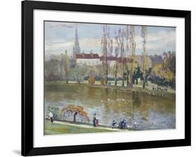 Parc Montsouris, Paris, 1889-John Henry Twachtman-Framed Giclee Print