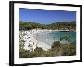 Parc Natural De Mondrago S'Amarador Beach, Mallorca (Majorca), Balearic Islands, Spain, Mediterrane-Stuart Black-Framed Photographic Print