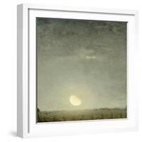 Parc ?outons, clair de lune-Jean-François Millet-Framed Giclee Print