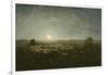 Parc ?outons, clair de lune-Jean-Fran?ois Millet-Framed Giclee Print