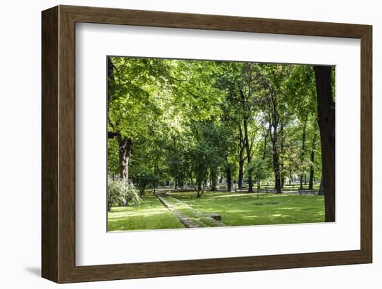 Parc Planty in Krakow, Poland-Jorg Hackemann-Framed Photographic Print