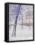 Parc sous la Neige, Paris, c.1888-Gustave Caillebotte-Framed Stretched Canvas