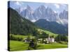 Parco Naturale Puez-Odle, Santa Maddalena, Val Di Funes, Dolomites, Bolzano, Italy-Ruth Tomlinson-Stretched Canvas