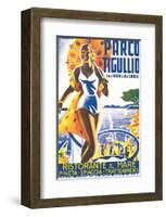 Parco Tigullio, Tra Rapallo e Zoagli-null-Framed Art Print