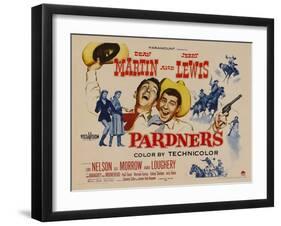 Pardners, 1956-null-Framed Art Print