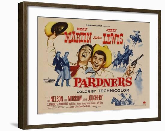 Pardners, 1956-null-Framed Art Print