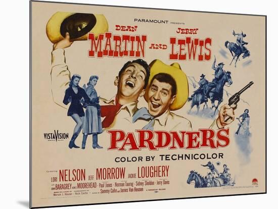 Pardners, 1956-null-Mounted Art Print