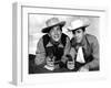 Pardners, Dean Martin And Jerry Lewis, 1956-null-Framed Photo