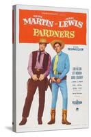 Pardners, Dean Martin, Jerry Lewis, 1956-null-Stretched Canvas