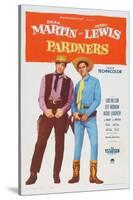 Pardners, Dean Martin, Jerry Lewis, 1956-null-Stretched Canvas