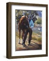 Pardners-Carolyne Hawley-Framed Art Print