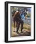 Pardners-Carolyne Hawley-Framed Art Print