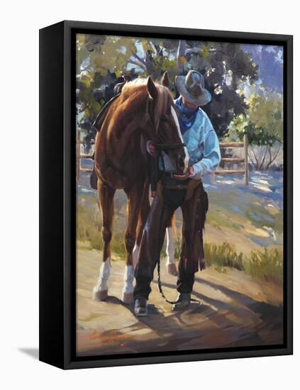 Pardners-Carolyne Hawley-Framed Stretched Canvas