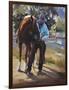 Pardners-Carolyne Hawley-Framed Art Print