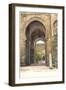Pardon Gate, Cordoba Mosque, Spain-null-Framed Art Print