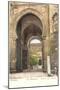 Pardon Gate, Cordoba Mosque, Spain-null-Mounted Art Print