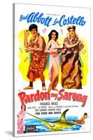 Pardon My Sarong-null-Stretched Canvas