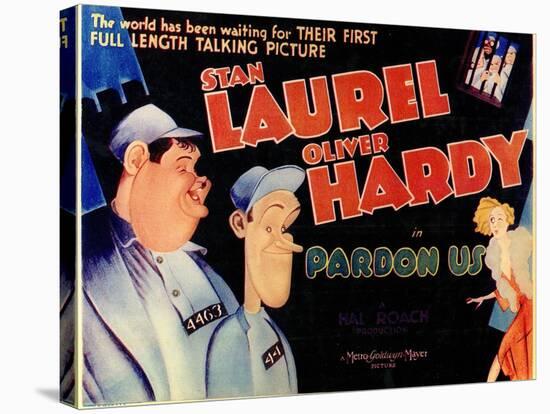 Pardon Us, 1931-null-Stretched Canvas