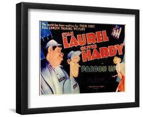 Pardon Us, 1931-null-Framed Art Print