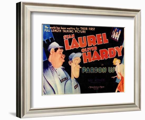 Pardon Us, 1931-null-Framed Art Print