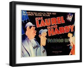 Pardon Us, 1931-null-Framed Art Print