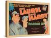 Pardon Us, Titlecard, Front, from Left: Oliver Hardy, Stan Laurel, 1931-null-Stretched Canvas