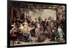 Pareja De Baile, 1663-Jan Havicksz. Steen-Framed Giclee Print