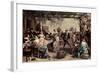 Pareja De Baile, 1663-Jan Havicksz. Steen-Framed Giclee Print