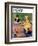 "Parent - Teacher Conference" Saturday Evening Post Cover, December 12, 1959-Amos Sewell-Framed Giclee Print