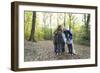 Parents And Children In a Wood-Ian Boddy-Framed Photographic Print