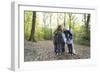 Parents And Children In a Wood-Ian Boddy-Framed Photographic Print