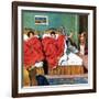 "Parents' Reveille", February 20, 1954-Amos Sewell-Framed Giclee Print