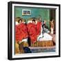 "Parents' Reveille", February 20, 1954-Amos Sewell-Framed Giclee Print