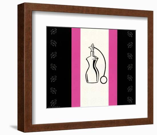 Parfum avec Rouge-null-Framed Art Print