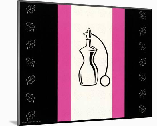 Parfum avec Rouge-null-Mounted Art Print