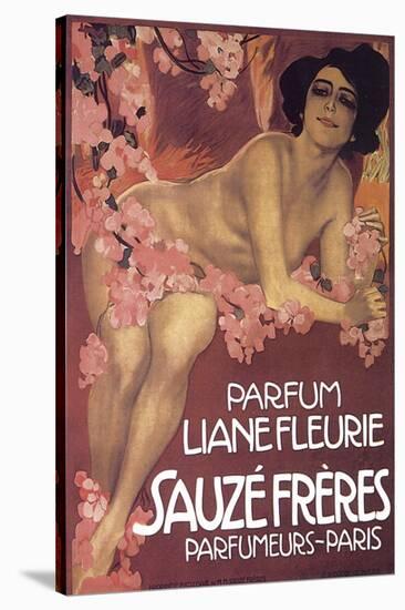 Parfum Liane Fleurie Sauze Freres-null-Stretched Canvas